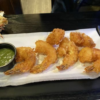 Sushi Okoku - Fried Jumbo Shrimp with Habanero Salsa delicious! - Sushi Bars Near Me - Riverside, California