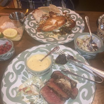 The Hideaway - Filet mignon; oven roasted 1/2 chicken; - Steakhouses Near Me - Beverly Hills, California