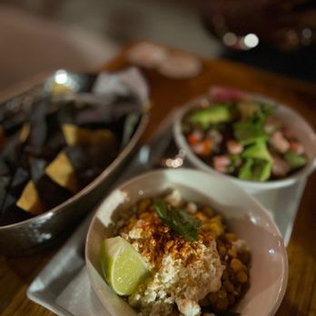 Cena Brooklyn - Mexican corn salad and Ceviche - Mexican Near Me - Brooklyn, New York