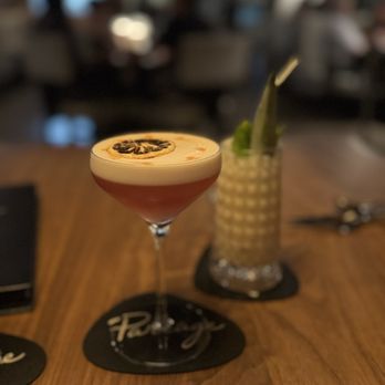 Partage - Cocktail (the nutty one in the background was amazing) - French Near Me - Las Vegas, Nevada