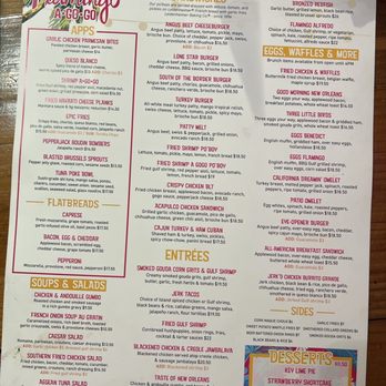 Flamingo A Go Go - Food menu - New American Near Me - New Orleans, Louisiana Flamingo A Go Go - Food menu - New American Near Me - New Orleans, Louisiana
