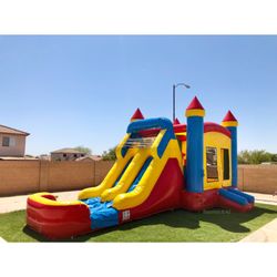 Bounce It AZ - Style- WD2: Waterslide Bounce House Combo