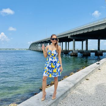 Bellissima Bacchus - Lemons and Blue Dress - Women's Clothing Near Me - Miami, Florida Bellissima Bacchus - Lemons and Blue Dress - Women's Clothing Near Me - Miami, Florida