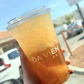 Da Vien Coffee - Peach Tea - Coffee & Tea Near Me - Milpitas, California