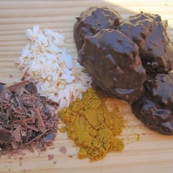 Cocoa & Spice - Coconut and Curry Clusters