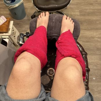 Vital Tips - Detox pedicure In progress. Parafin on my heels and currently having leg and feet maaaaged. PAMPER YOURSELF! See Daisy. - Nail Salons Near Me - Summit, New Jersey Vital Tips - Detox pedicure In progress. Parafin on my heels and currently having leg and feet maaaaged. PAMPER YOURSELF! See Daisy. - Nail Salons Near Me - Summit, New Jersey