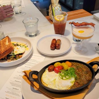 Yolked Kitchen - Steak and Eggs and Pastrami Hash Everything but the toast and Bloody Mary - Breakfast & Brunch Near Me - Clovis, California Yolked Kitchen - Steak and Eggs and Pastrami Hash Everything but the toast and Bloody Mary - Breakfast & Brunch Near Me - Clovis, California