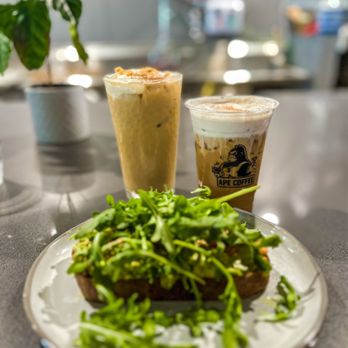Ape Coffee - Monkey Business Latte, Snow Monkey, Gorilla Toast - Coffee & Tea Near Me - Orange, California