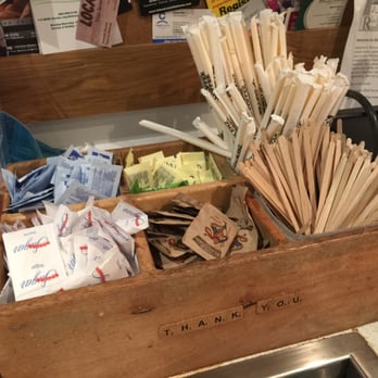 Blenz Coffee - Sugar and stir rods in wooden box~ - Coffee & Tea Near Me - Richmond, British Columbia Blenz Coffee - Sugar and stir rods in wooden box~ - Coffee & Tea Near Me - Richmond, British Columbia