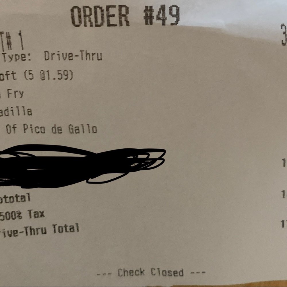 Receipt Receipt
