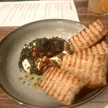 Russell's on Macklind - Grilled focaccia wit Whipped Ricotta, Balsamic Roasted Grapes, Herbs, Olive Oil - Cafes Near Me - Saint Louis, Missouri Russell's on Macklind - Grilled focaccia wit Whipped Ricotta, Balsamic Roasted Grapes, Herbs, Olive Oil - Cafes Near Me - Saint Louis, Missouri
