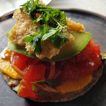 Claro - Tostada de atun - Mexican Near Me - Brooklyn, New York