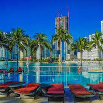 Mandarin Oriental, Miami - View from pool - Hotels Near Me - Miami, Florida Mandarin Oriental, Miami - View from pool - Hotels Near Me - Miami, Florida