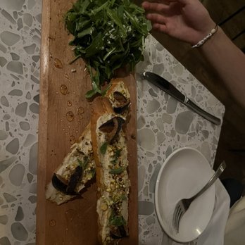 Coletta - Almond Ricotta Bruschetta - Vegan Near Me - New York, New York Coletta - Almond Ricotta Bruschetta - Vegan Near Me - New York, New York