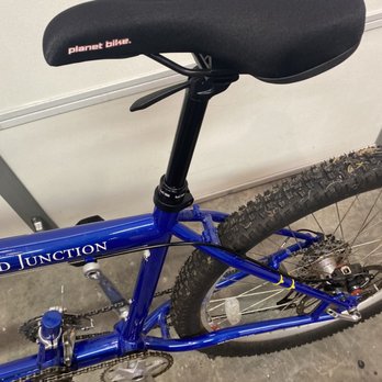 Da Vinci Designs - KS dropper seat post so he can get on and off easy - Bikes Near Me - Denver, Colorado