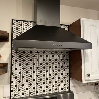 Strela - Range hood installation and tile work. - Appliances & Repair Near Me Strela - Range hood installation and tile work. - Appliances & Repair Near Me
