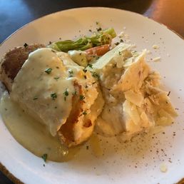 Dungeness Crab Stuffed Chicken