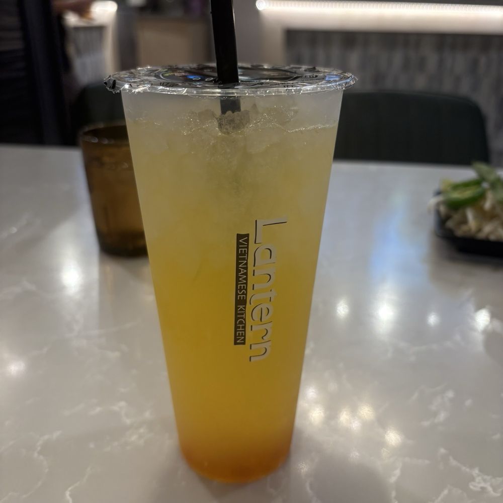 Lantern Vietnamese Kitchen - peach lemonade - Breakfast & Brunch Near Me - Rancho Cucamonga, California