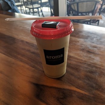 Aroma Espresso Bar - Hazelnut latte: good! - Cafes Near Me - Toronto, Ontario