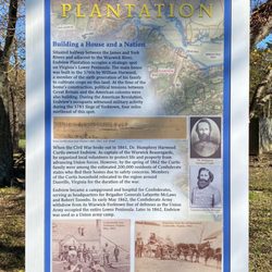 Endview Plantation - Endview Plantation interpretative marker.