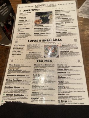 Menu photo 5 Mena's Tex-Mex Grill Cantina Richardson, TX Menu photo 5 Mena's Tex-Mex Grill Cantina Richardson, TX
