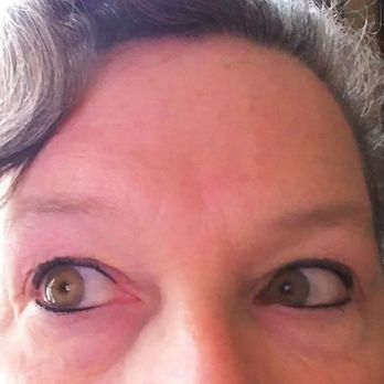 AK Lounge by DBbeauty - Permanent eyeliner the next day. - Hair Salons Near Me - San Antonio, Texas