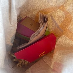 McDonald's - Food thrown in bag