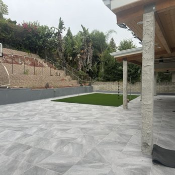 Roman Construction and Landscaping - After: side view - Landscaping Near Me
