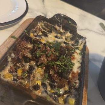 Oak & Ember - Fundido Dip, Brussels, birria tacos, mashed potatoes, brisket OMG!!! - Halal Near Me - Ontario, California
