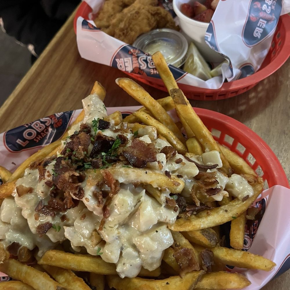 The Lobster Shack - Chowder fries and kids tenders - Seafood Near Me - Miami Beach, Florida The Lobster Shack - Chowder fries and kids tenders - Seafood Near Me - Miami Beach, Florida