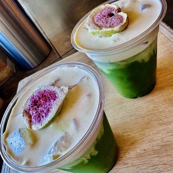 Yala Coffee - vanilla bean fig Matcha latte - Coffee & Tea Near Me - Los Angeles, California Yala Coffee - vanilla bean fig Matcha latte - Coffee & Tea Near Me - Los Angeles, California