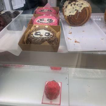 The Sweet creamery - At the top is their uniquely made mini cakes based on an anime character and at the bottom is another fruit shaped ice cream - Desserts Near Me - St. Louis, Missouri The Sweet creamery - At the top is their uniquely made mini cakes based on an anime character and at the bottom is another fruit shaped ice cream - Desserts Near Me - St. Louis, Missouri