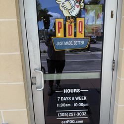 PDQ Chicken - Great hours.