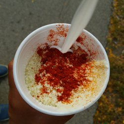 Elote in the park