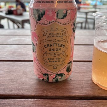 Starr Hill Biergarten - Brut rose wine - Beer Gardens Near Me - Tysons, Virginia