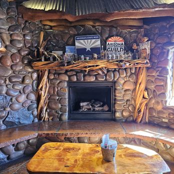 Grand Canyon Brewing + Distillery - Cozy Corner of Dining Room - 10.25.2025 - American Near Me - Williams, Arizona