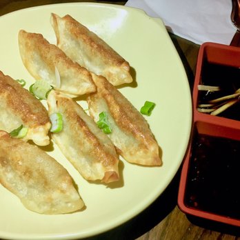 Trendy Dumpling - Pan fried Chicken Dumpling Pan Fried - Noodles Near Me - Houston, Texas Trendy Dumpling - Pan fried Chicken Dumpling Pan Fried - Noodles Near Me - Houston, Texas