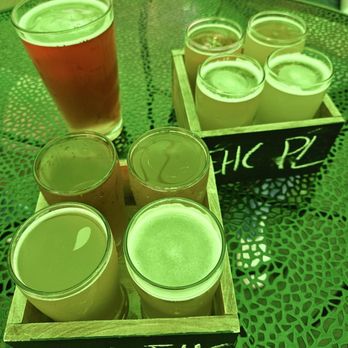 Iron Pipe Alewerks - Our drinks, under the green tent - Pizza Near Me - Orange, Virginia Iron Pipe Alewerks - Our drinks, under the green tent - Pizza Near Me - Orange, Virginia