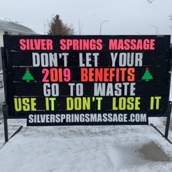 Silver Springs Massage - November's sign