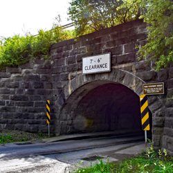 Erie Canal - The Culvert Road at Medina, NY