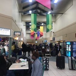 William F Walsh Regional Transportation Center - Busy day on a mid-March afternoon.