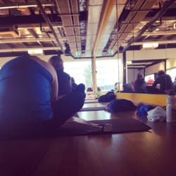 Flinders ONEfitness - Yoga class in the studio room