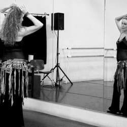 Arabesque Belly Dance - Teaching class at City Dance