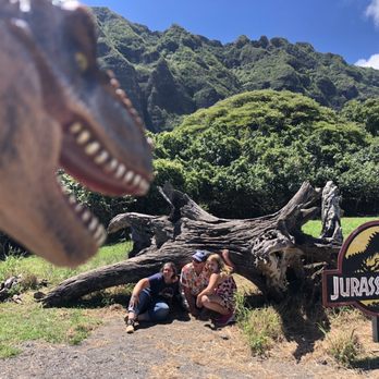 Kualoa Ranch - Fun photos thanks to our guide. He also helped us take funny slow motion videos - Tours Near Me - Kaneohe, Hawaii Kualoa Ranch - Fun photos thanks to our guide. He also helped us take funny slow motion videos - Tours Near Me - Kaneohe, Hawaii