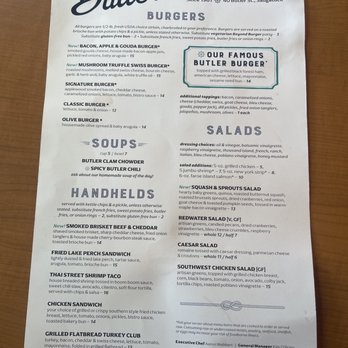The Butler - Menu - American Near Me - Saugatuck, Michigan The Butler - Menu - American Near Me - Saugatuck, Michigan