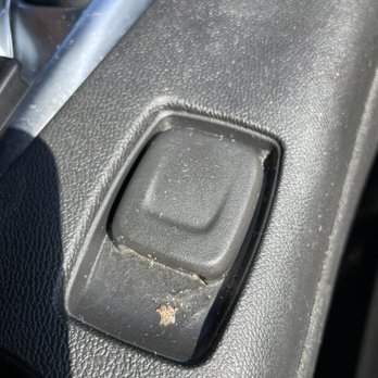 Enterprise Rent-A-Car - USB port - caked in filth during covid - Car Rental Near Me - Oakland, California