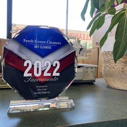 Fresh Green Cleaners - won award, 2022 Best cleaners Sacramento area