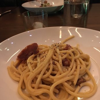 Nesso - This photo doesn't do it justice but the pasta carbonara was perfection. - Italian Near Me - Indianapolis, Indiana Nesso - This photo doesn't do it justice but the pasta carbonara was perfection. - Italian Near Me - Indianapolis, Indiana
