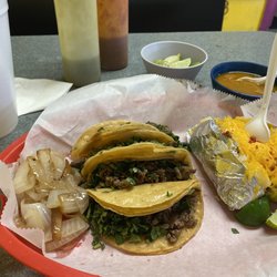 Taqueria Jalisco - Beef fajita taco combo