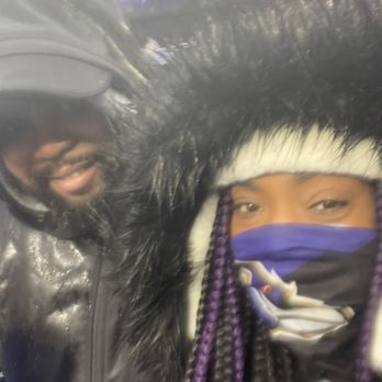 M&T Bank Stadium - Me and baby! It was cold and raining!! - Stadiums & Arenas Near Me - Baltimore, Maryland M&T Bank Stadium - Me and baby! It was cold and raining!! - Stadiums & Arenas Near Me - Baltimore, Maryland